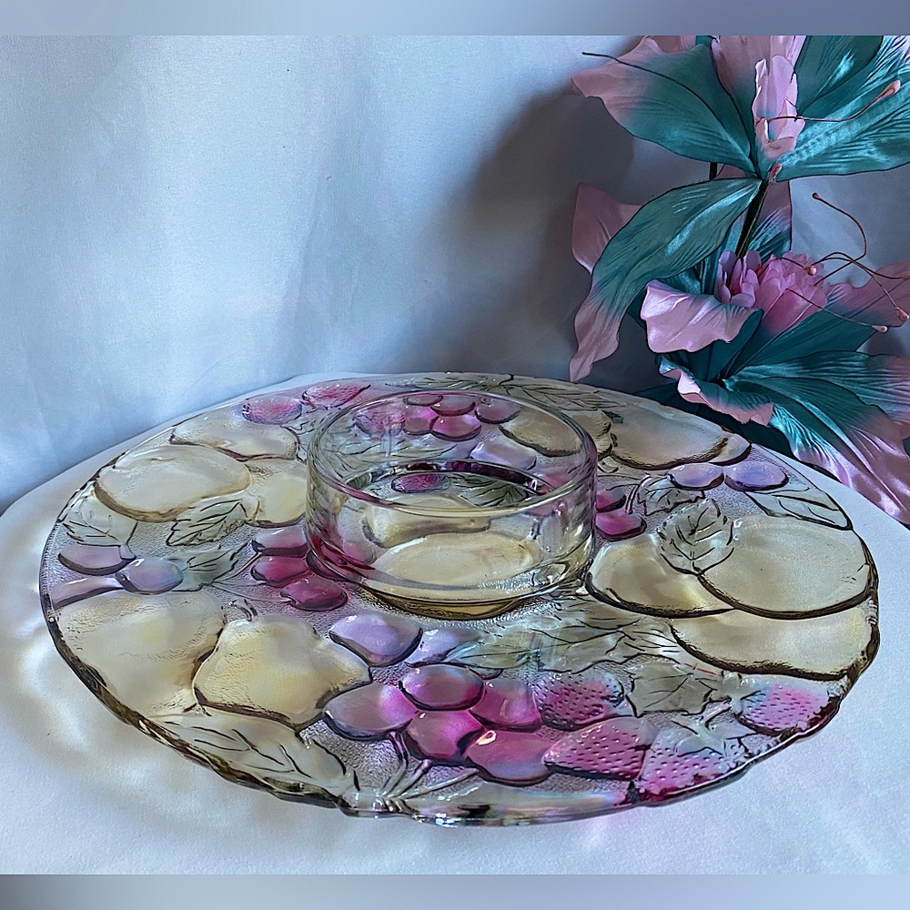 Colour full snack glassware